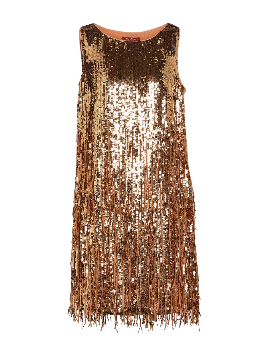 MAX MARA Mimma Sequin Minidress