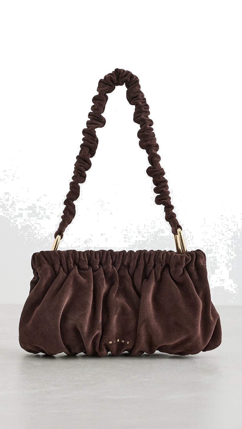 MARNI Ruffle Clutch Bag