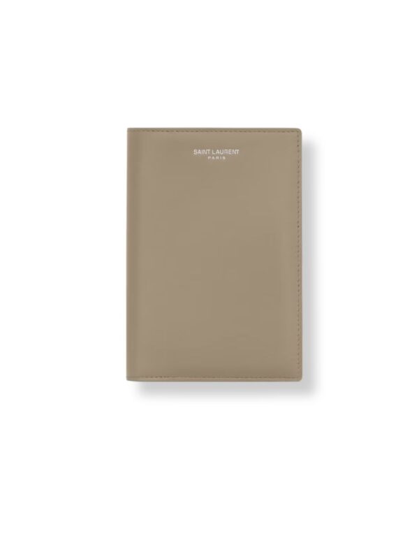 SAINT LAURENT Passport Case in Smooth Leather