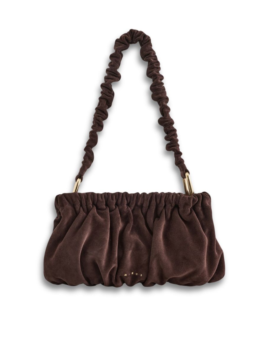 MARNI Ruffle Clutch Bag