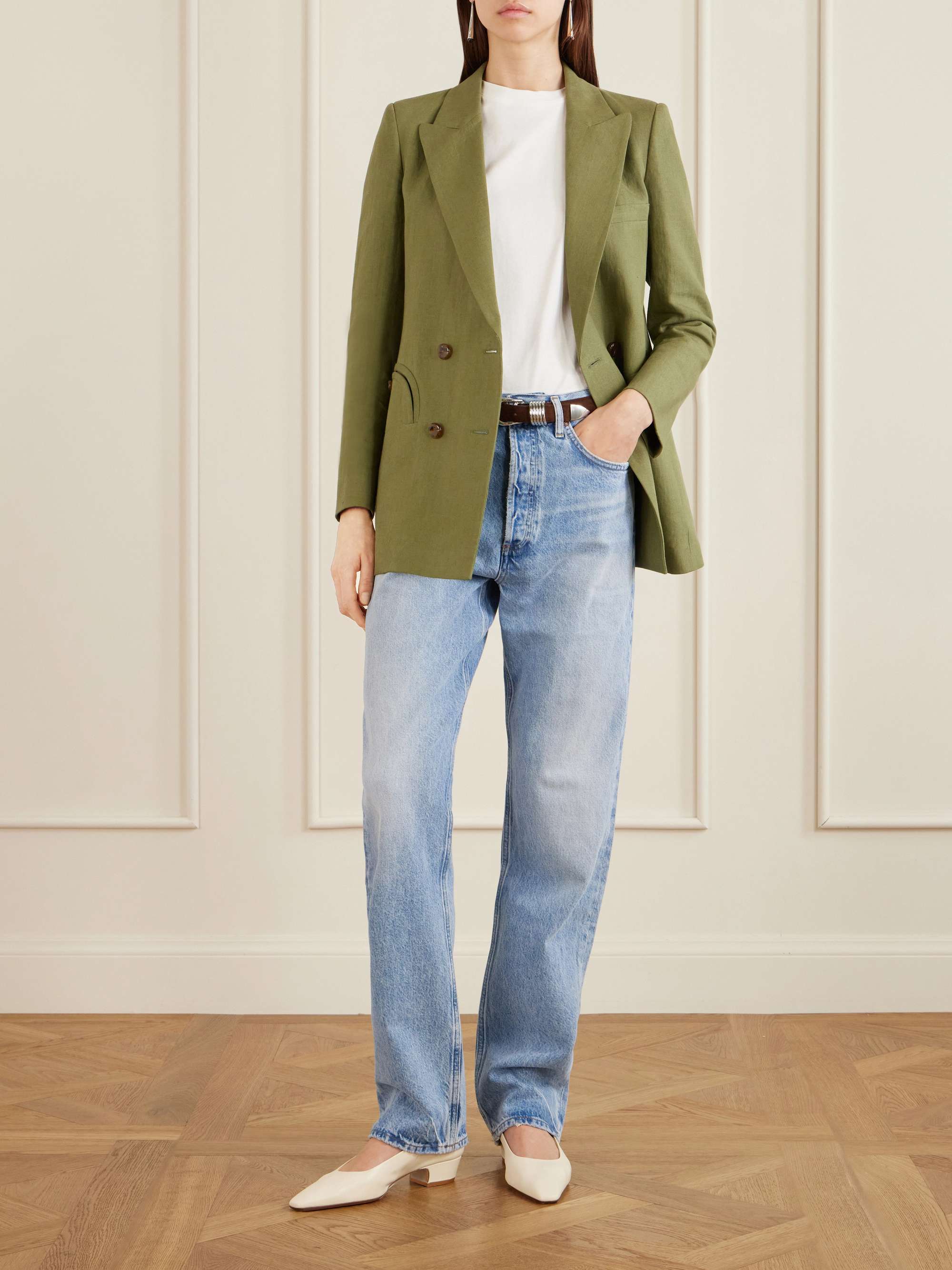 AGOLDE 90s Mid-Rise Straight-Leg Jeans - alternate view