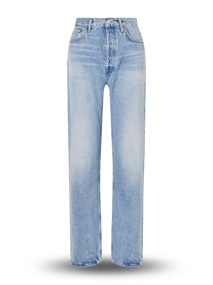 AGOLDE 90s Mid-Rise Straight-Leg Jeans