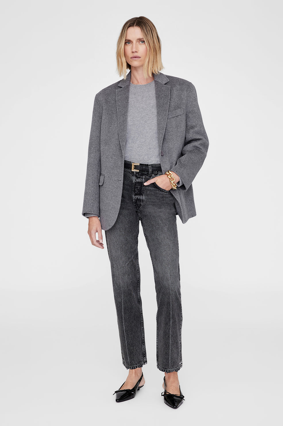 ANINE BING Quinn Blazer - alternate view