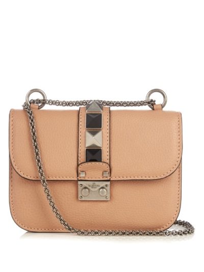 VALENTINO - Lock Rolling small leather shoulder bag