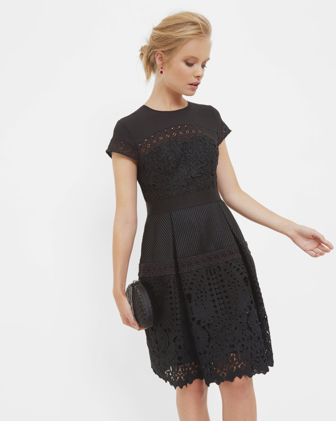 Ted Baker - Jamisen Layered Lace Dress | ABOUT ICONS