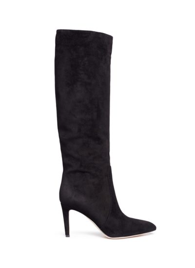 Gianvito Rossi - 'Dana' knee high suede boots