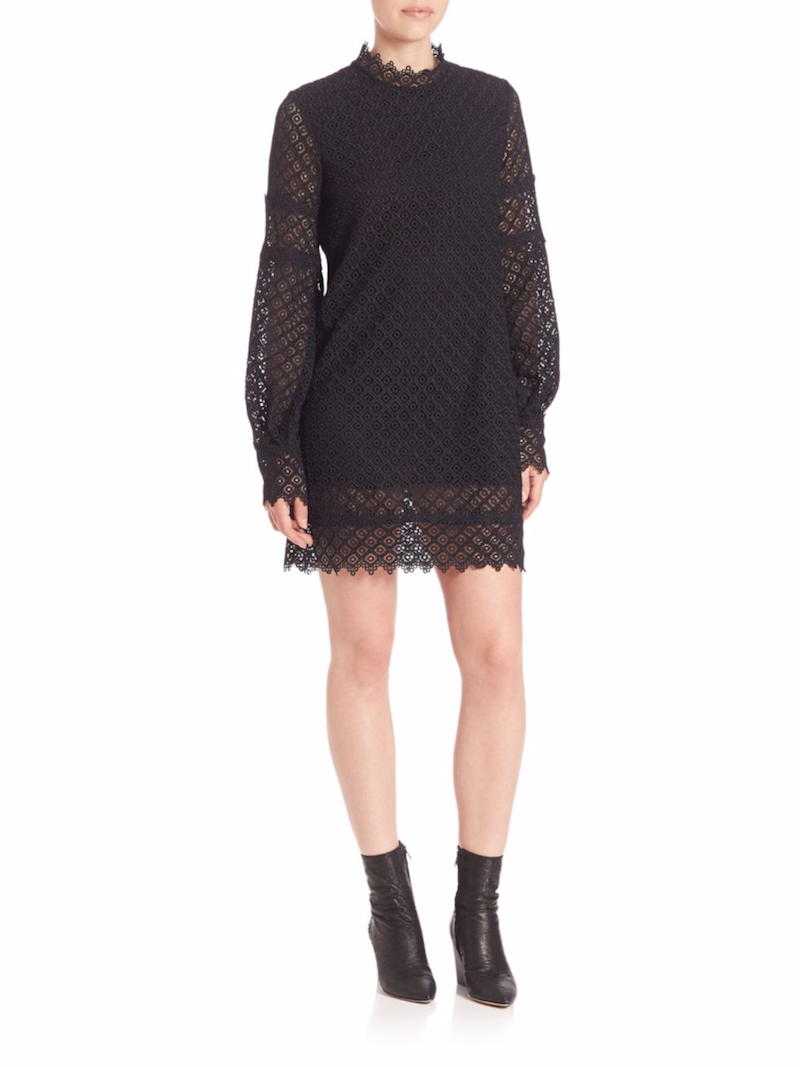 IRO - Kara Lace Dress - Black | ABOUT ICONS