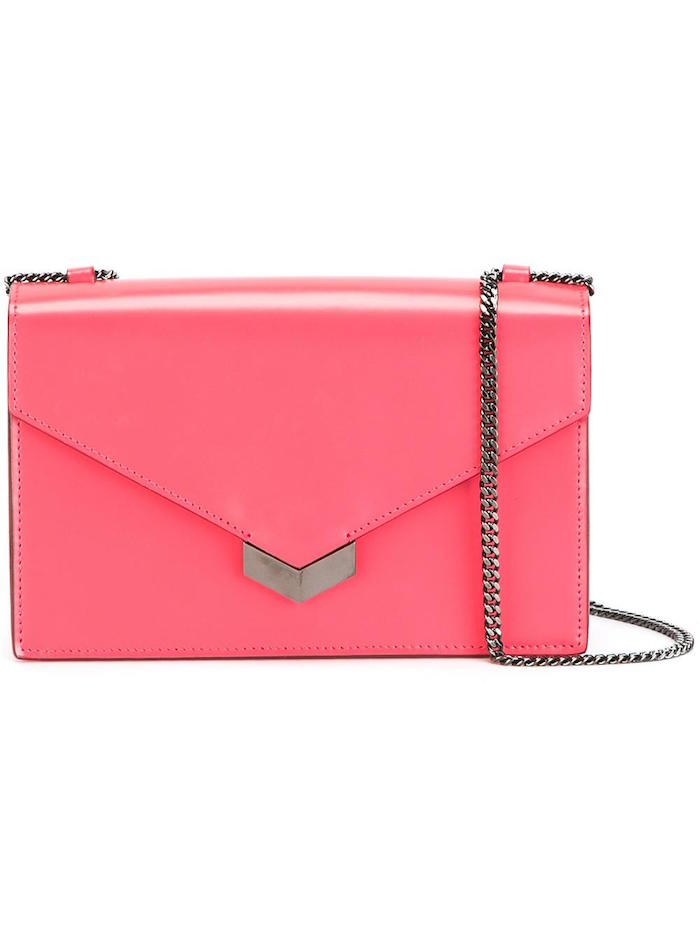 Jimmy Choo - Leila Crossbody Bag - Pink | ABOUT ICONS