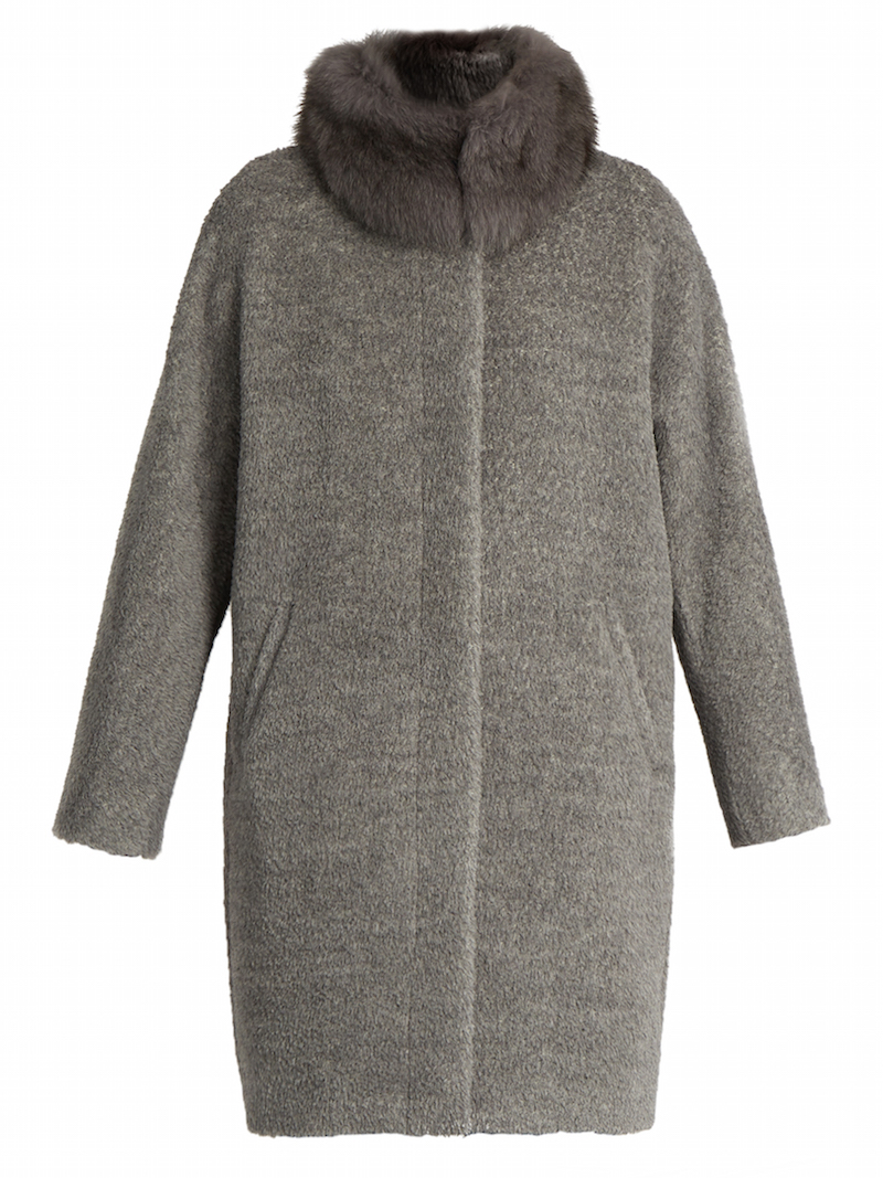 Max Mara Studio - Calore Coat - Gray | ABOUT ICONS