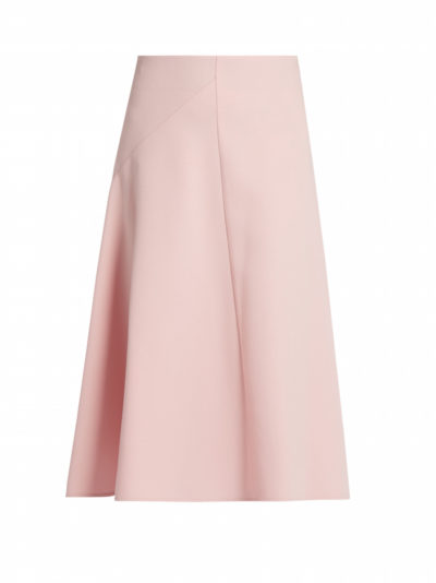 Marni - Wool-Crepe Knee-Length Skirt - Pink