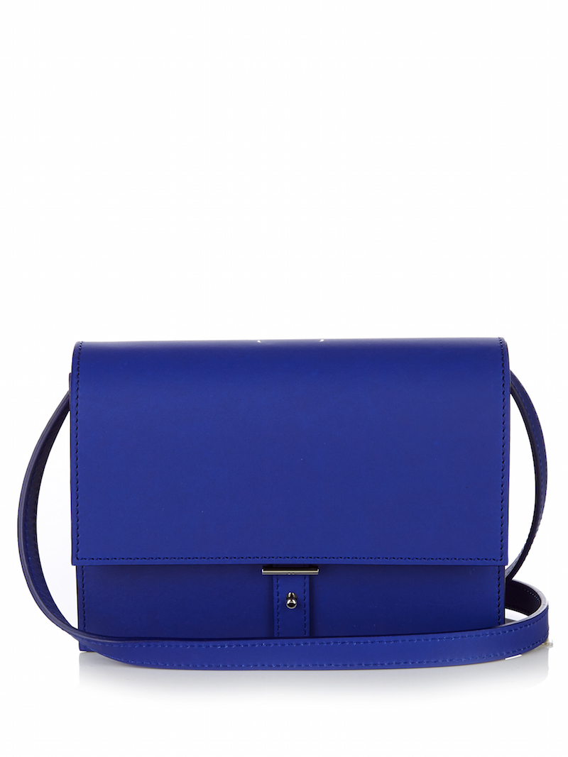 PB 0110 - AB10 Leather Cross-Body Bag - Cobalt Blue | ABOUT ICONS