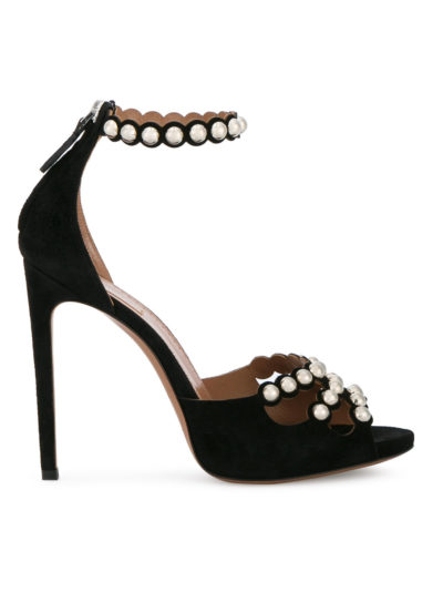 Alaia - Studded Ankle Strap Sandals