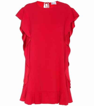 RED Valentino - Ruffled Dress - Red