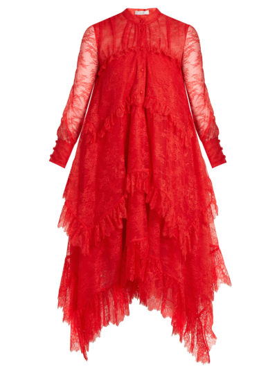 Erdem - Nigella Lace Dress - Red