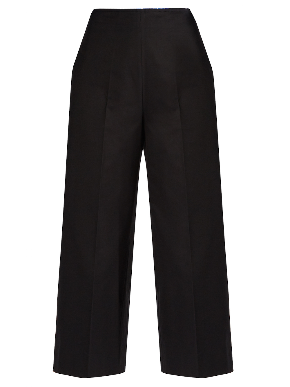 MSGM - Wide-leg Cropped Pants - Black | ABOUT ICONS
