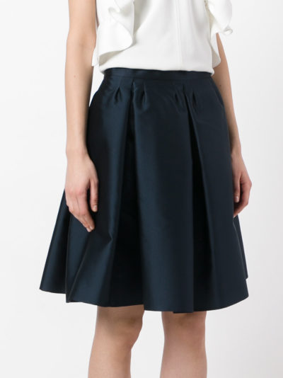 Red Valentino - A-line Skirt - Navy Blue 2