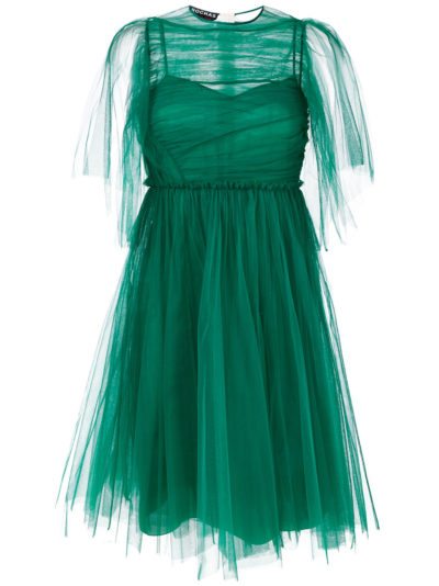 Rochas - Silk Pleated Maxi Dress