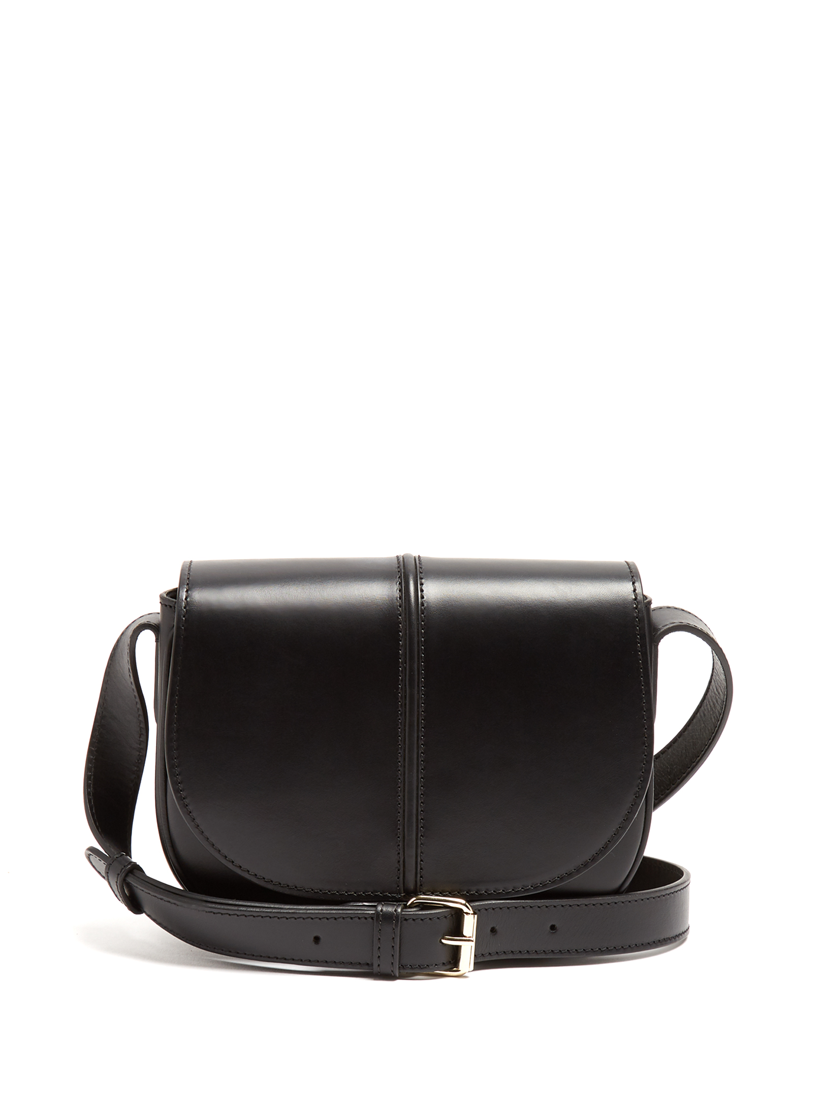 A.P.C. - Betty Leather Cross-Body Bag | ABOUT ICONS