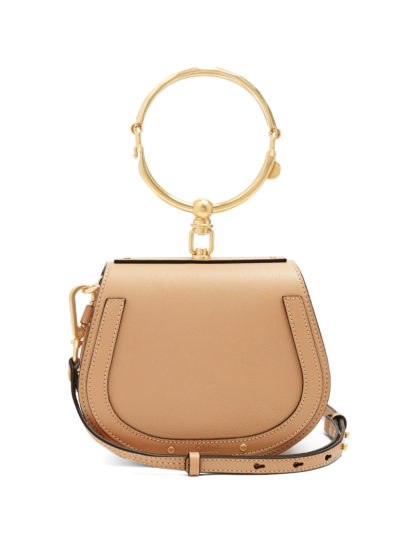 Chloé - Nile Small Leather And Suede Cross-Body Bag