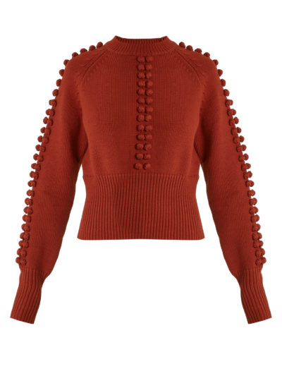 Chloé - Pompom-Embellished Sweater
