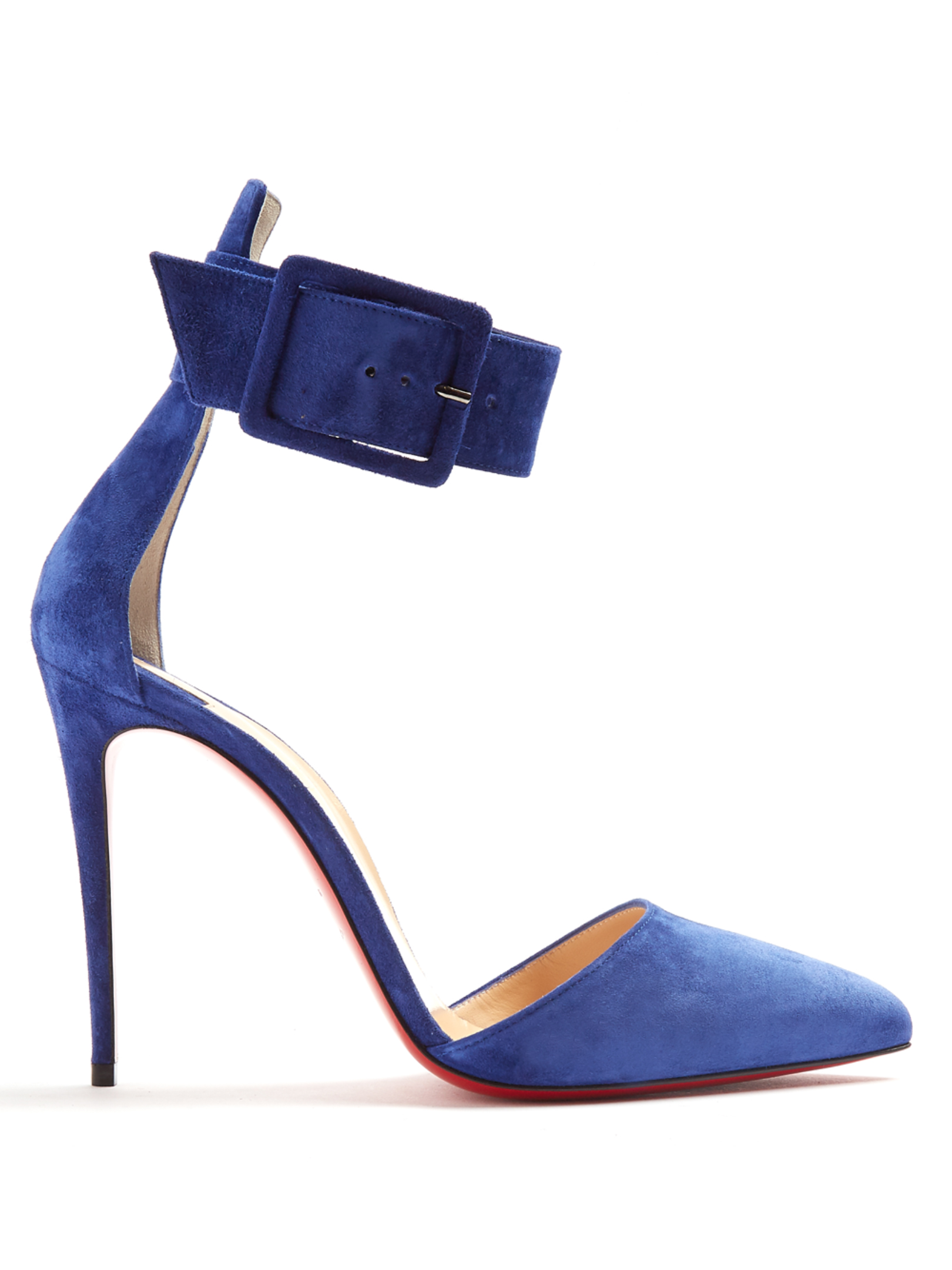 Christian Louboutin - Harler 100Mm Suede Pumps | ABOUT ICONS