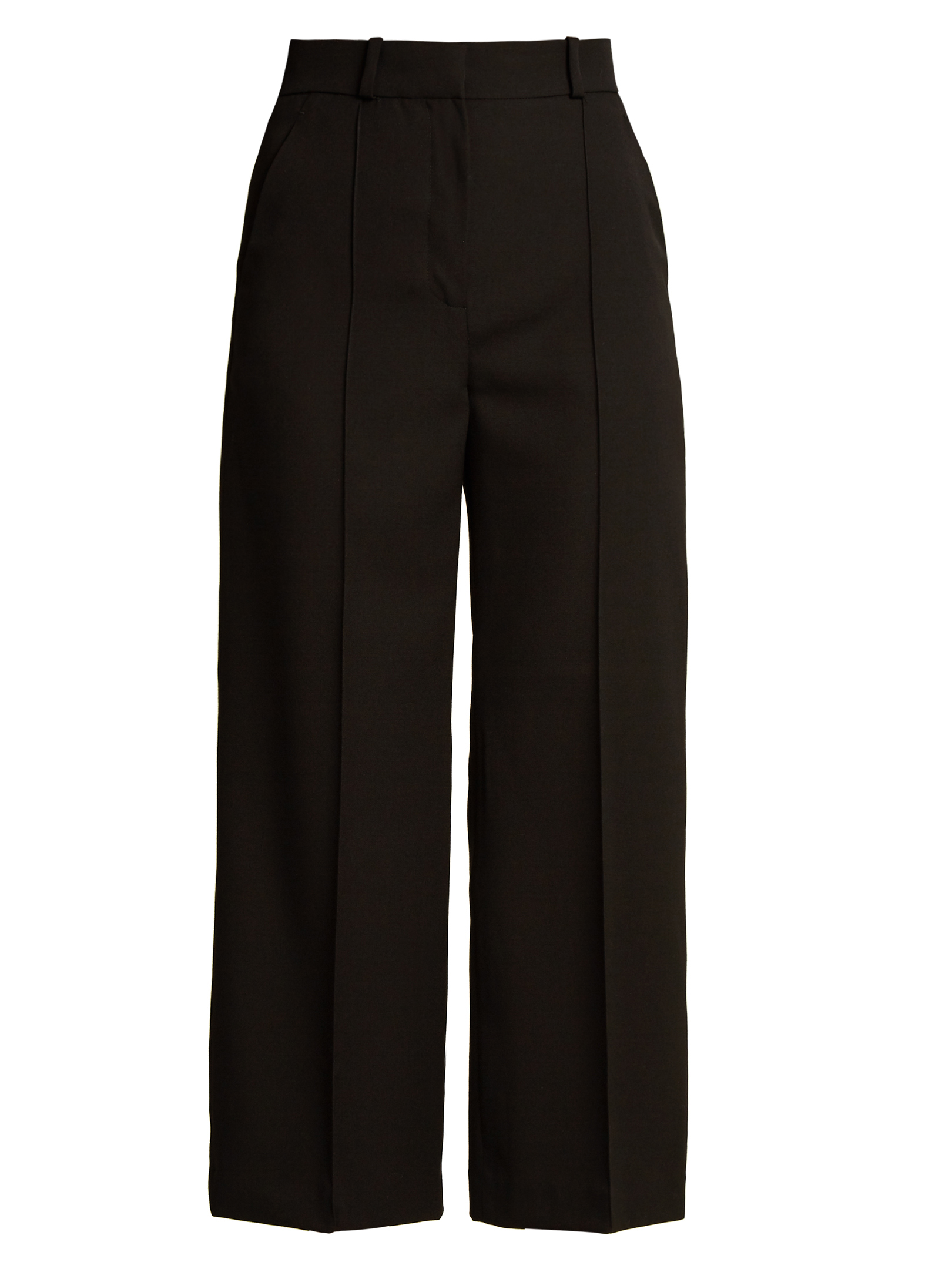 Racil - Warwick Wide-Leg Cropped Wool Trousers | ABOUT ICONS