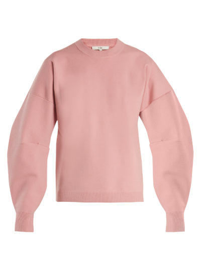 Tibi - Lantern-Sleeved Wool-Blend Sweater