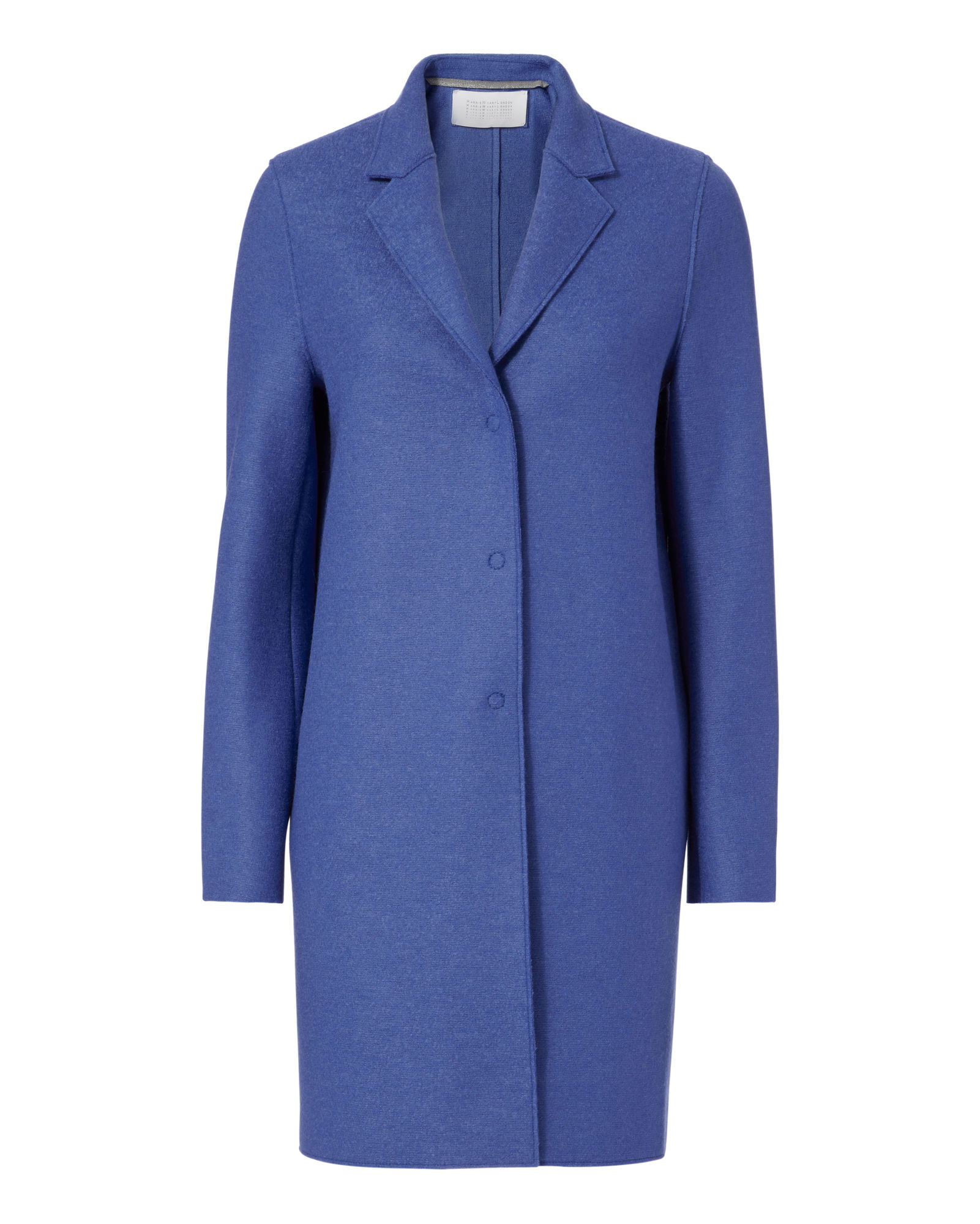 Harris Wharf - Cocoon Coat - Blue | ABOUT ICONS