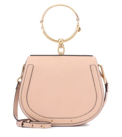 Chloé - Medium Nile Leather Bracelet Crossbody Bag - Pink