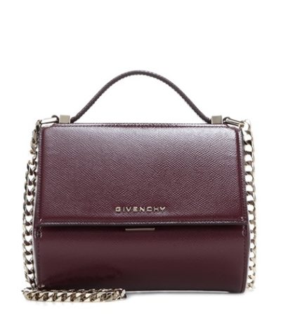 Givenchy - Pandora Box Mini Patent Leather Shoulder Bag - Red