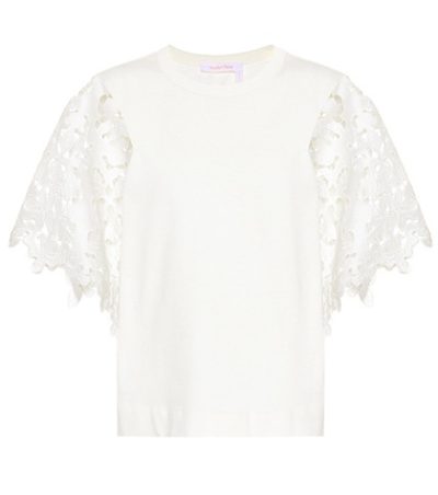 See by Chloé - Cotton Top - White