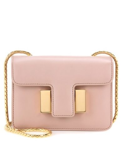 Tom Ford - Sienna Small Leather Shoulder Bag - Neutrals