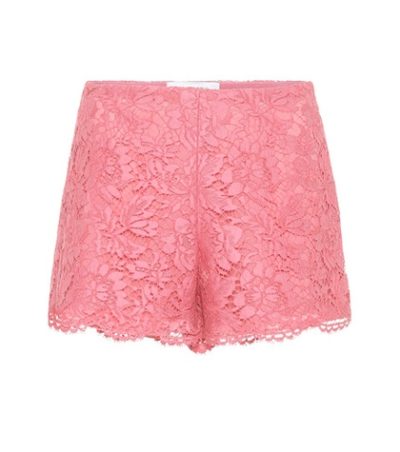 Valentino - Lace Shorts - Pink