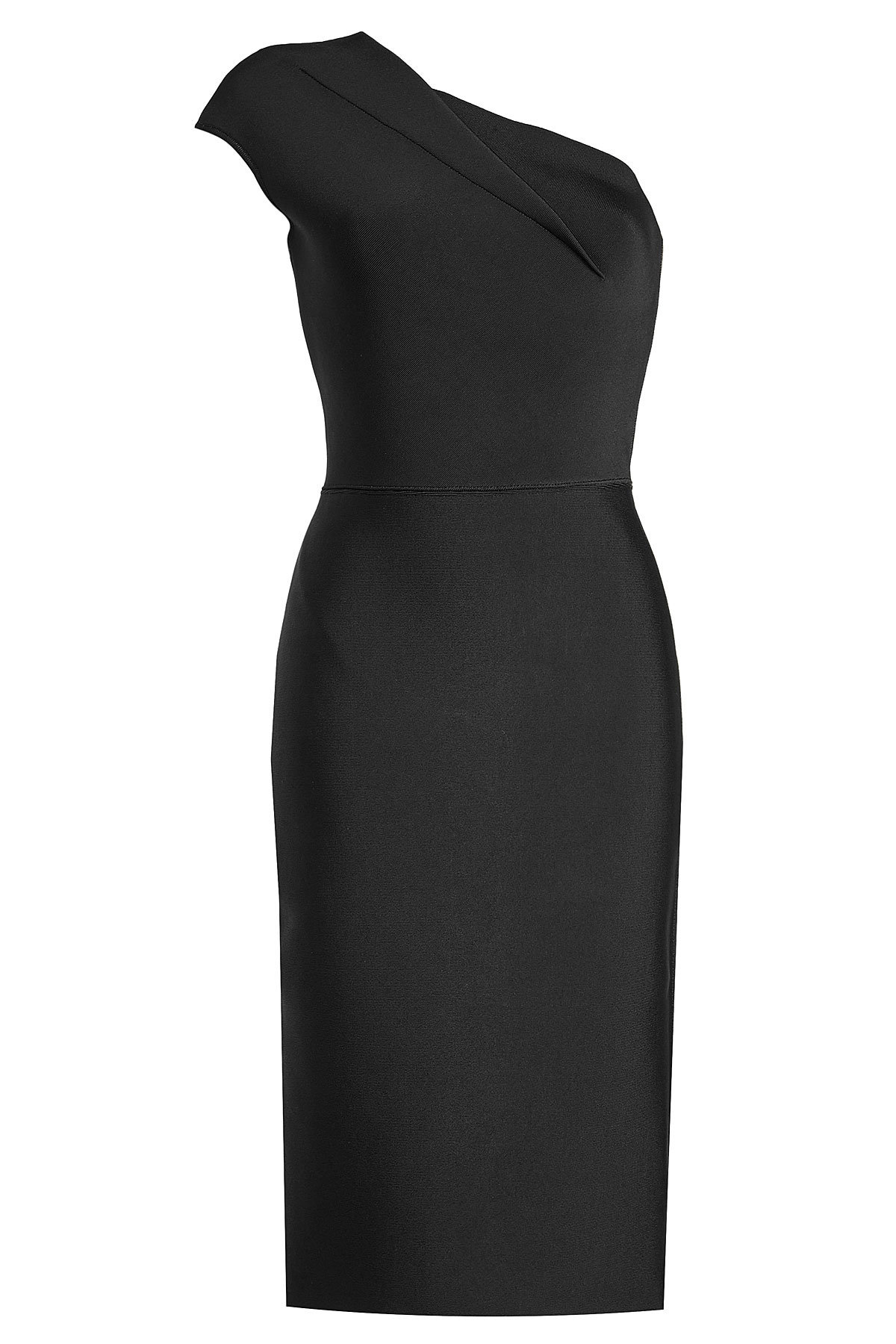 Roland Mouret - One-Shoulder Dress - Black | ABOUT ICONS