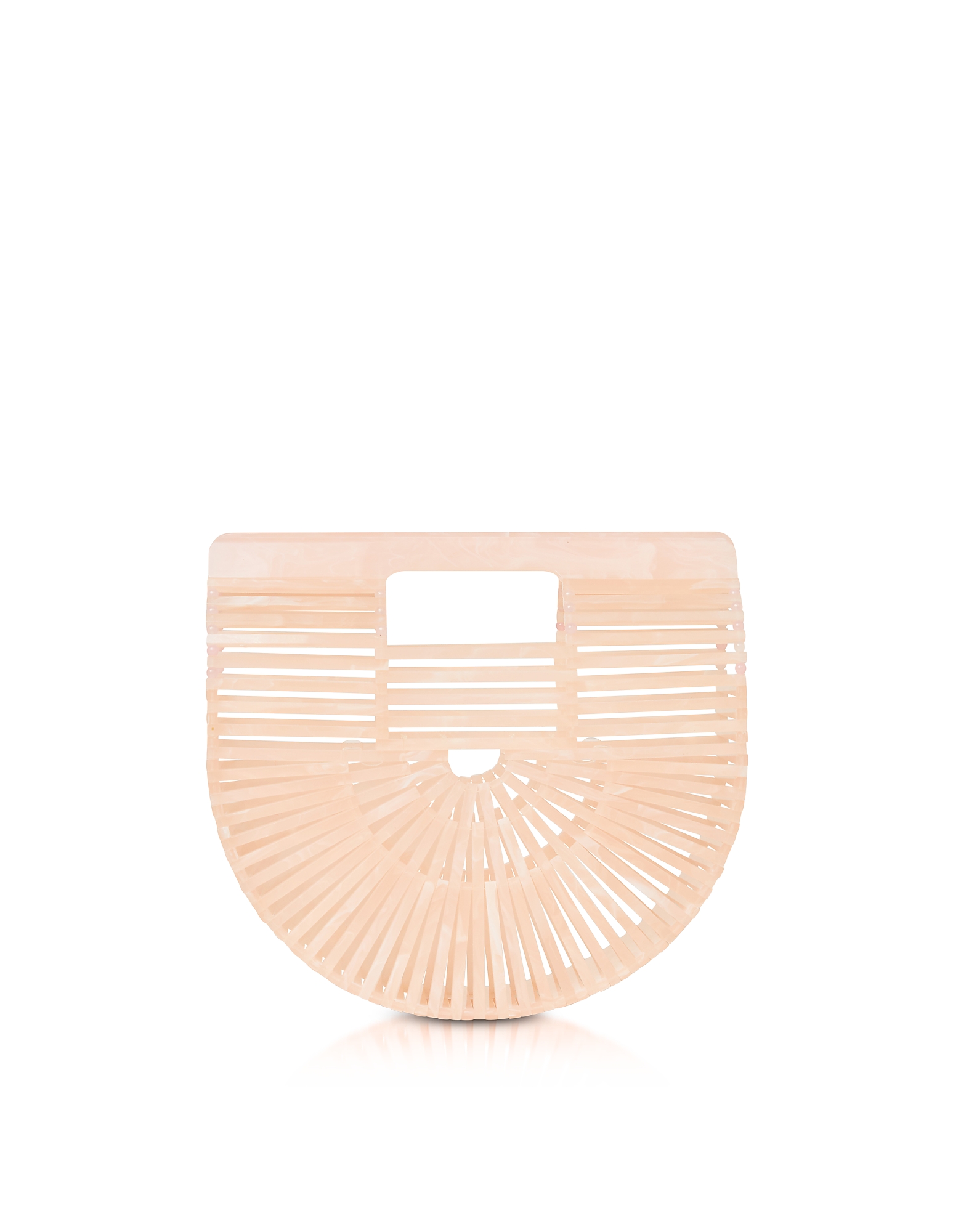 Cult Gaia - Pink Acrylic Mini Ark Bag | ABOUT ICONS