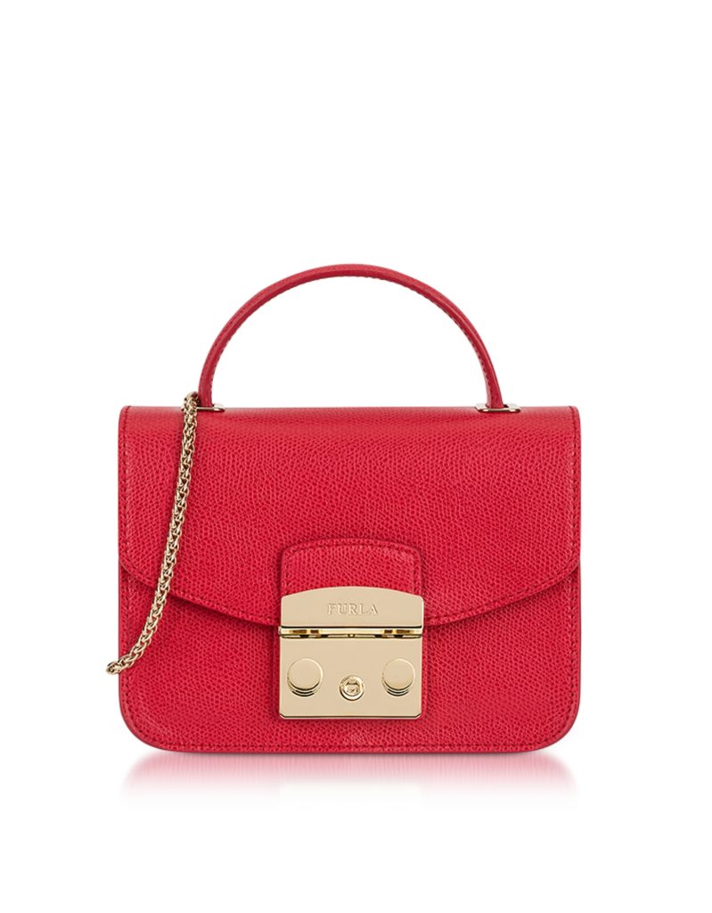 Furla - Ruby Metropolis Mini Top Handle Crossbody Bag | ABOUT ICONS