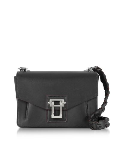 Proenza Schouler - Hava Black Smooth Leather Shoulder Bag