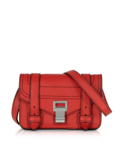 Proenza Schouler - PS1+ Cardinal Grainy Leather Mini Crossbody Bag
