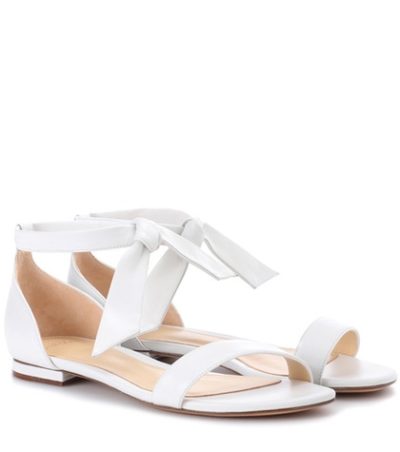 Alexandre Birman - Clarita Leather Sandals - White