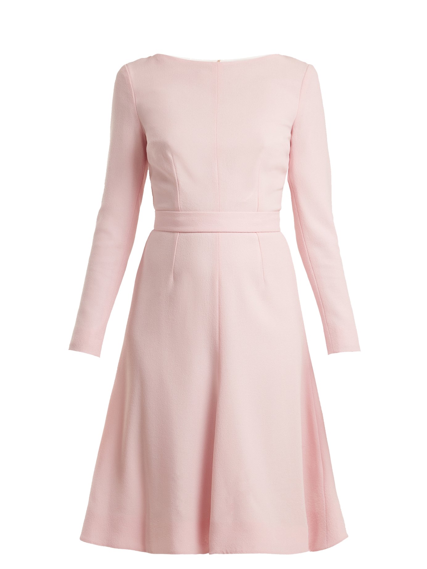 Emilia Wickstead - Kate A-Line Wool-Crepe Dress | ABOUT ICONS