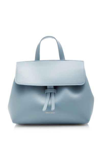 Mansur Gavriel - Lady Mini Leather Tote - Blue