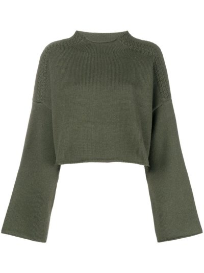 JW Anderson - Loose Cropped Knit Sweater