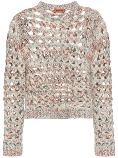 Missoni - Multicolor Loose Knit Sweater