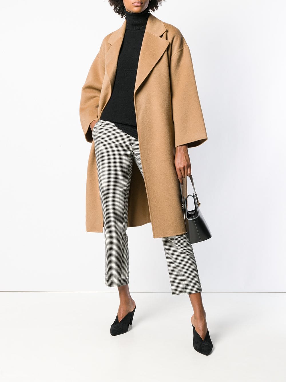 Theory - Belted Oversized Coat | ABOUT ICONS
