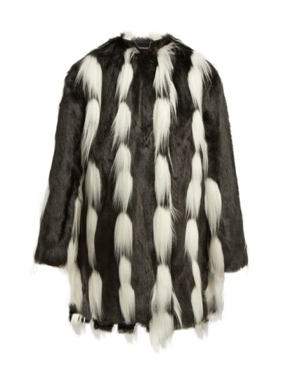 Givenchy - Oversized Faux-Fur Coat