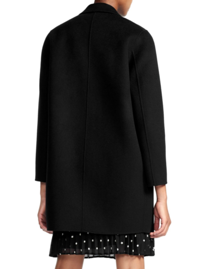 Maje - Double Face Coat - Black Back