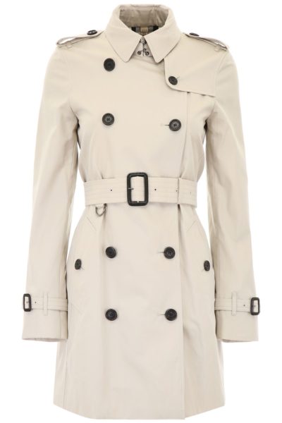 burberry - short kensington trench coat