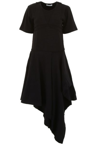 j.w. anderson - asymmetric jersey dress