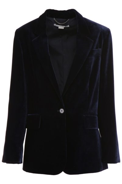 stella mccartney - velvet blazer