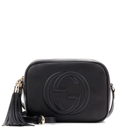 Gucci - Soho Leather Crossbody Bag - Black